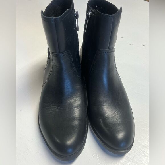 Aetrex Womens Kaitlyn Leather Round Toe Ankle Fashion Boots, Black, Size 36 - Picture 6 of 16